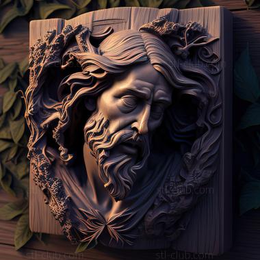 3D model st jesus (STL)